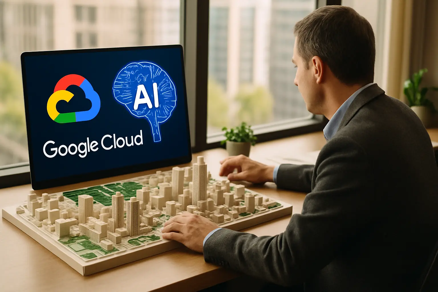 Automatizácia mestského plánovania pomocou AI od Google Cloud