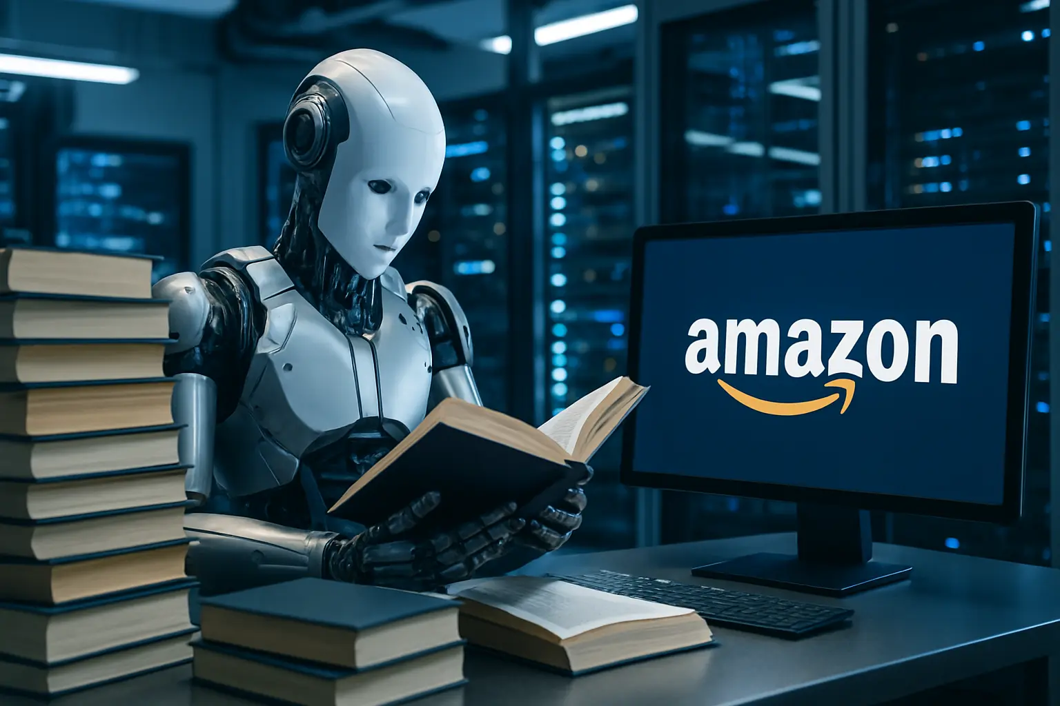 Nárast AI kníh: Revolúcia na Amazonie
