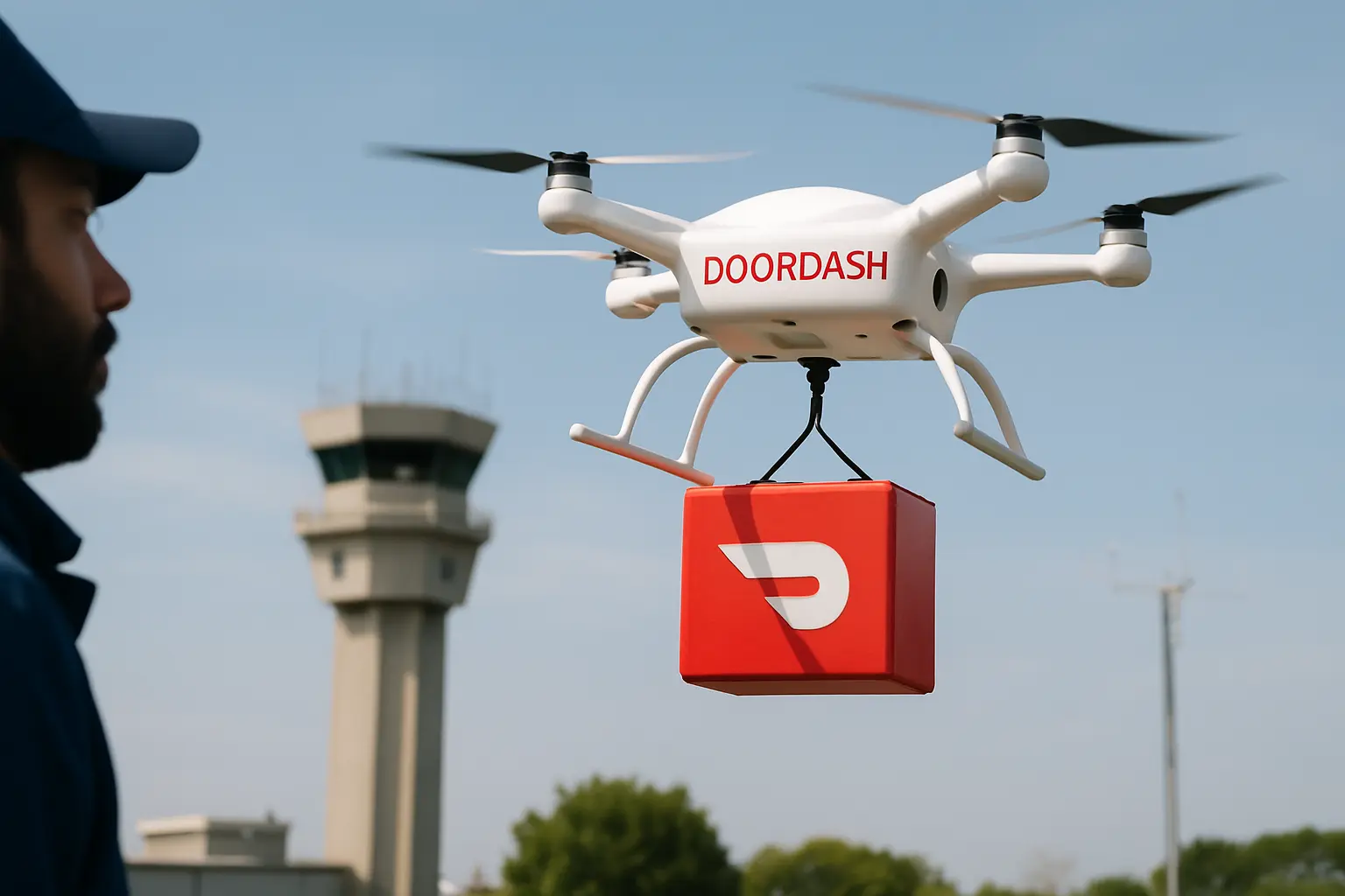 DoorDash spúšťa doručovanie dronmi po schválení FAA