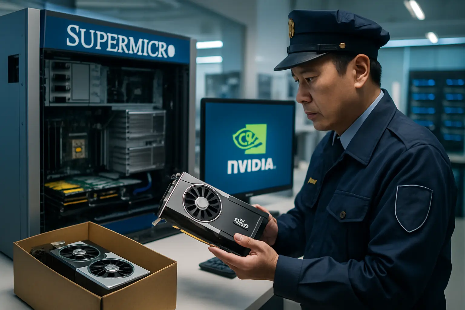 Taiwanské úrady preverujú Super Micro v prípade pašovania čipov Nvidia