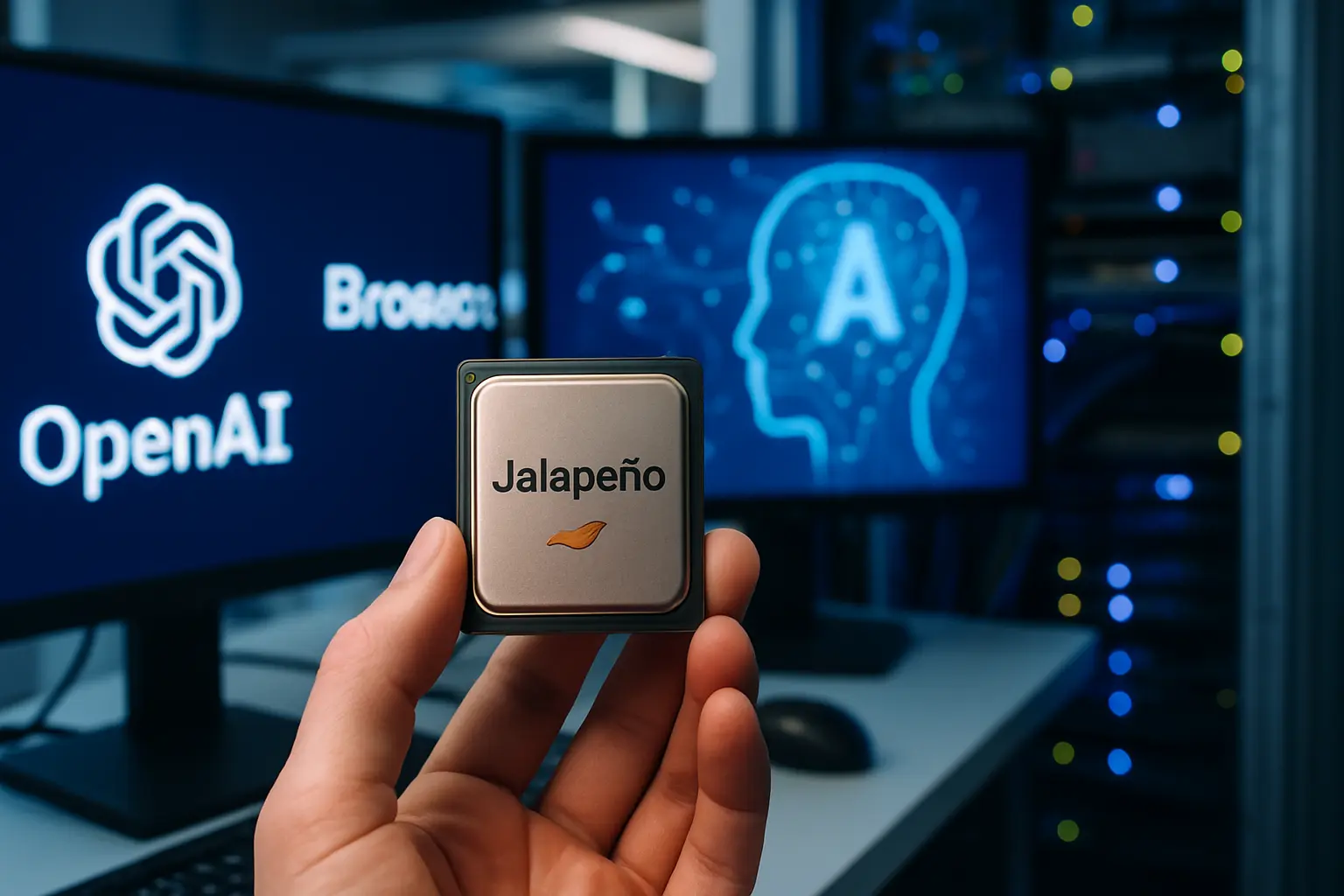 Revolúcia v AI: OpenAI a Broadcom predstavili čip Jalapeño
