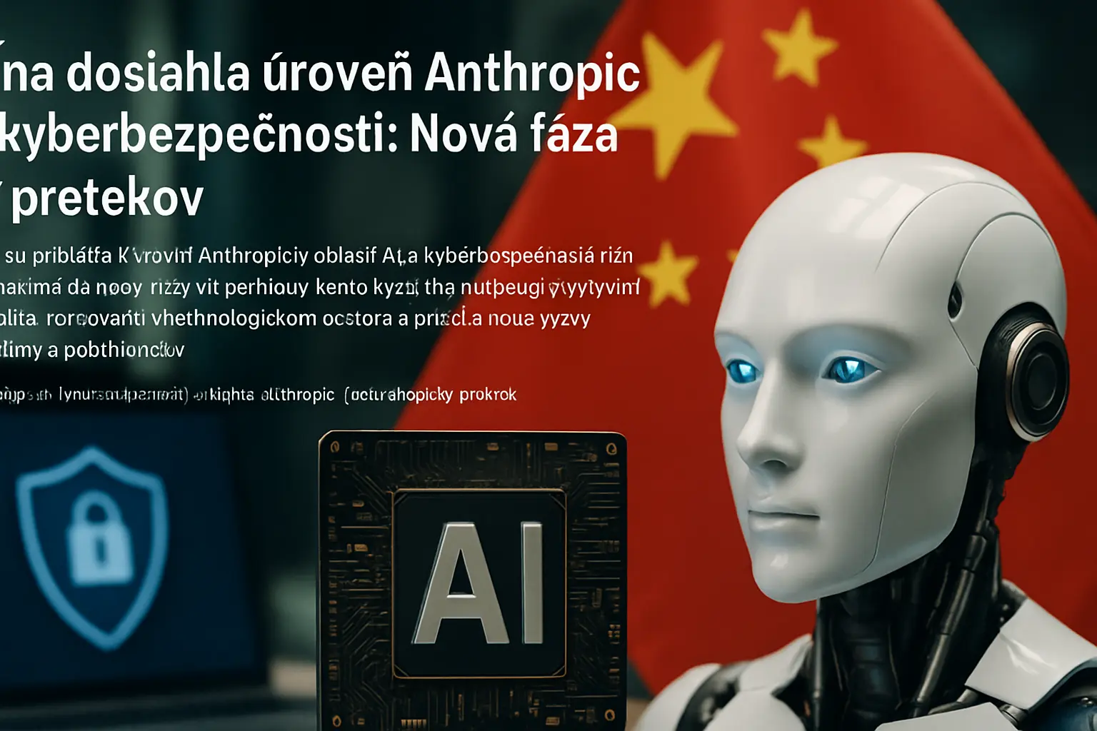 Čína dosiahla úroveň Anthropic v kyberbezpečnosti: Nová fáza AI pretekov