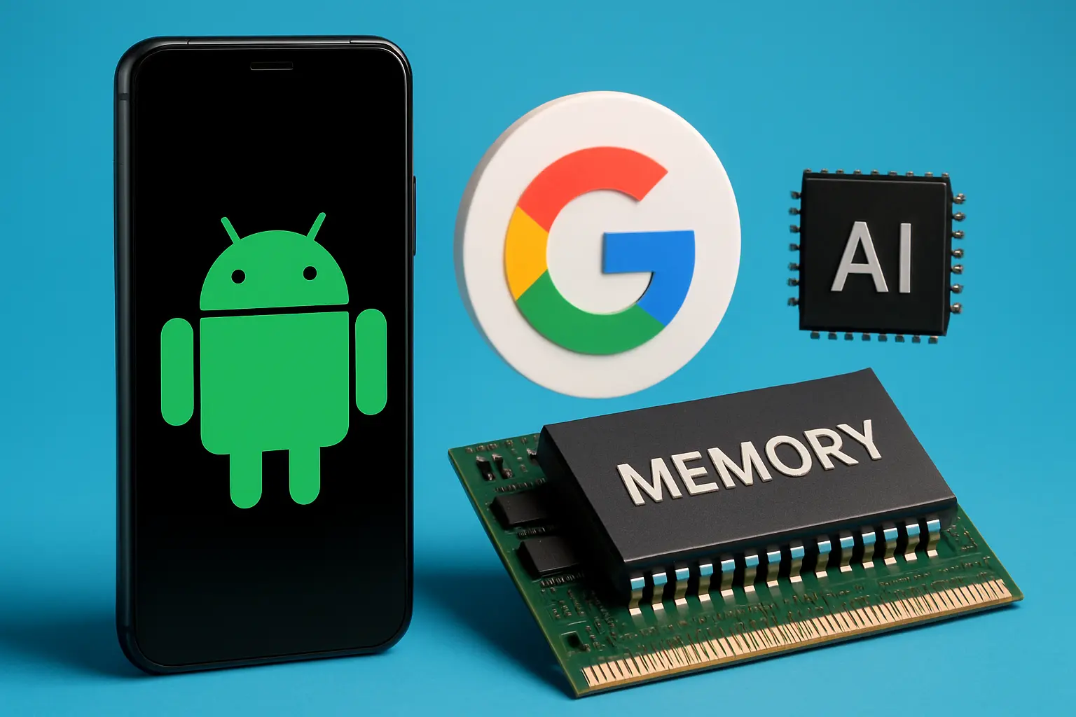 Google obmedzuje využitie pamäte v Android aplikáciách kvôli AI