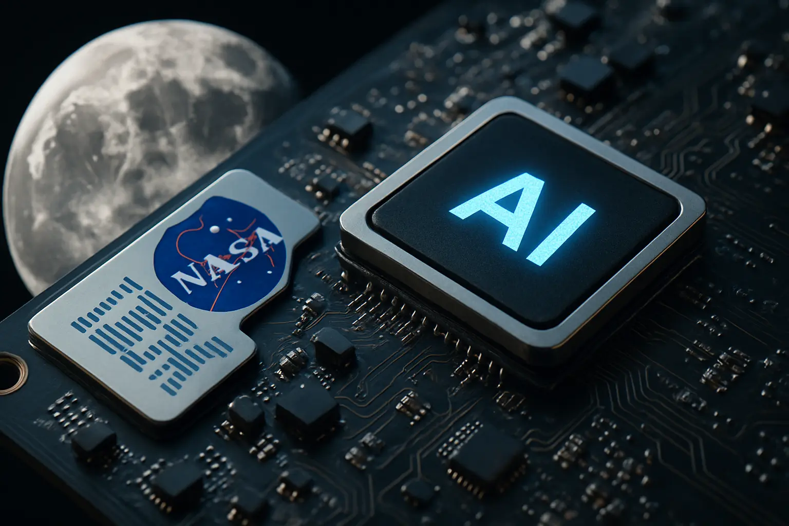 NASA a IBM spojili sily pri vytváraní AI modelu pre prieskum Mesiaca