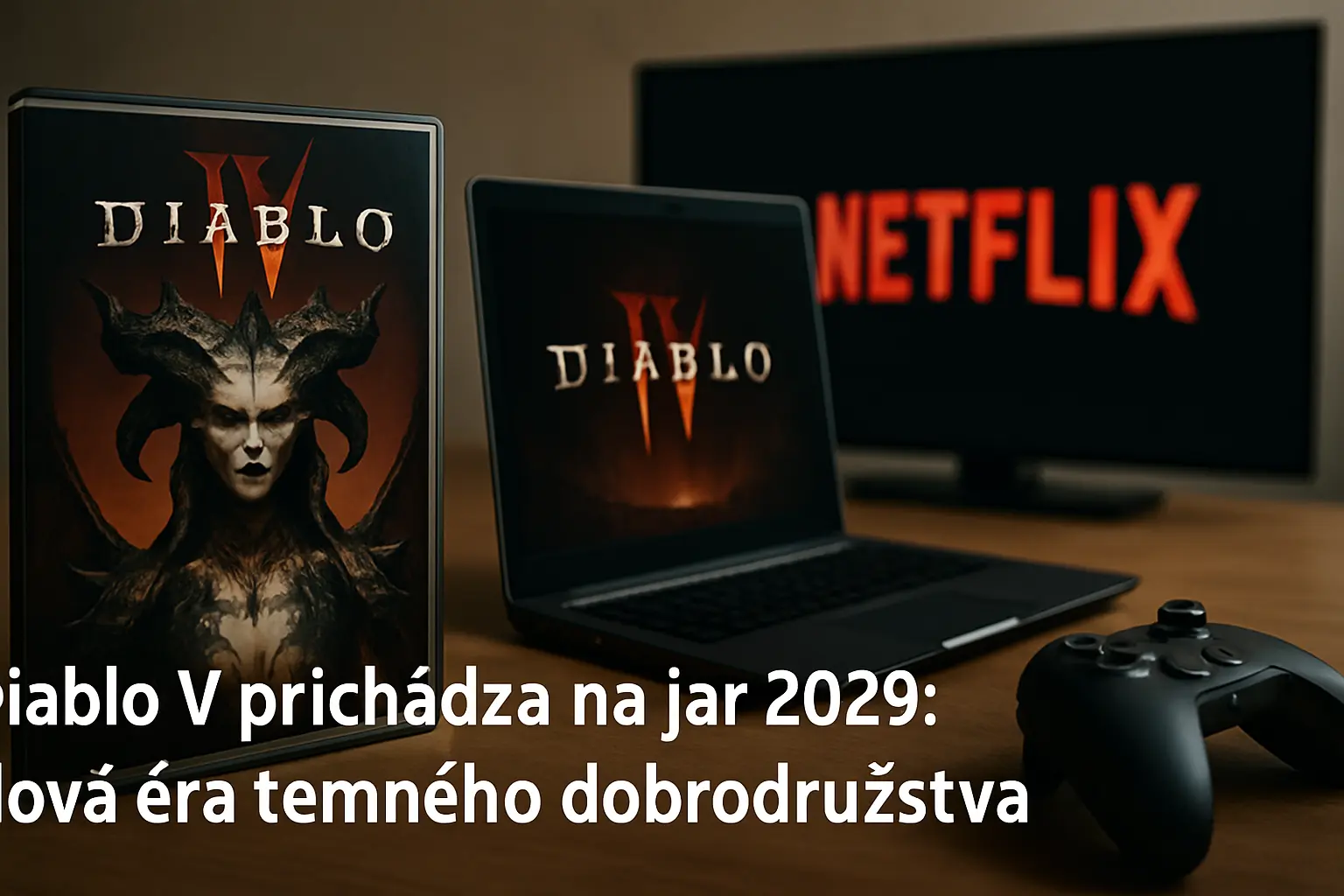 Diablo V prichádza na jar 2029: Nová éra temného dobrodružstva
