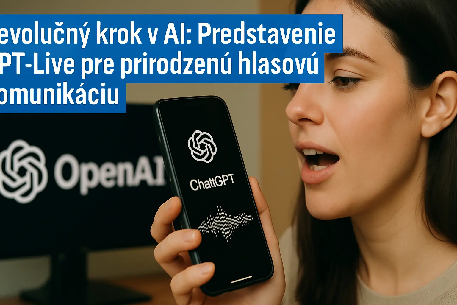 Revolučný krok v AI: Predstavenie GPT-Live pre prirodzenú hlasovú komunikáciu