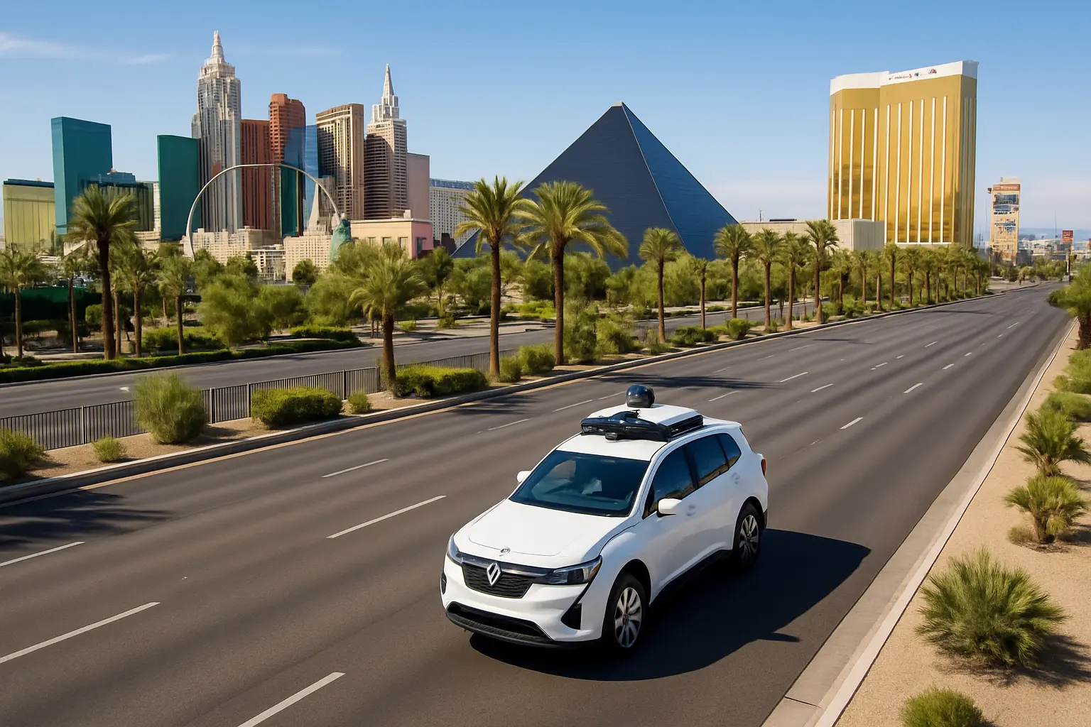 Waymo spúšťa robotaxi služby v Las Vegas