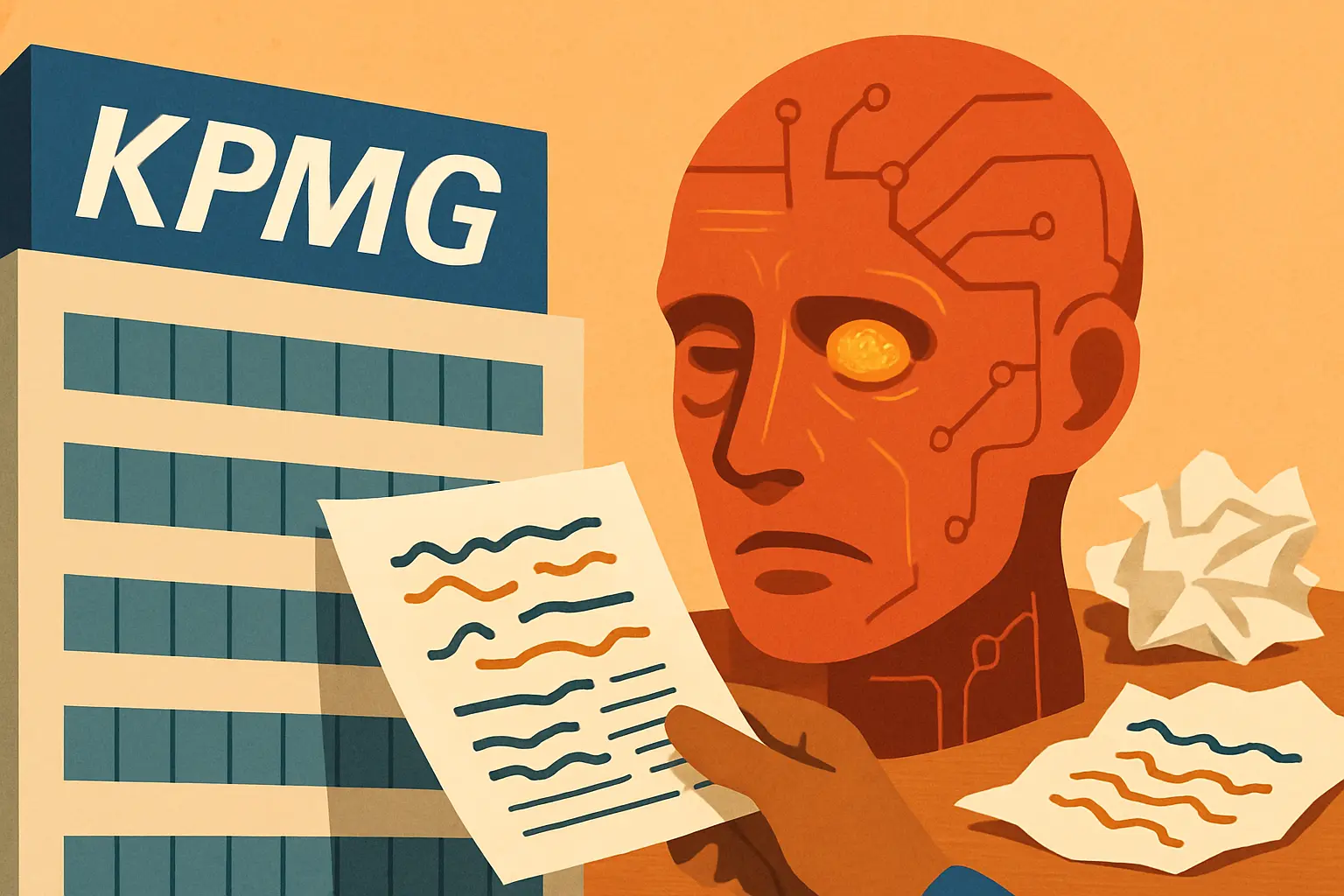 KPMG čelí kritike za AI halucinácie v správe